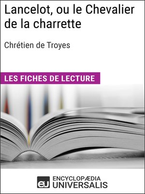 cover image of Lancelot, ou le Chevalier de la charrette de Chrétien de Troyes